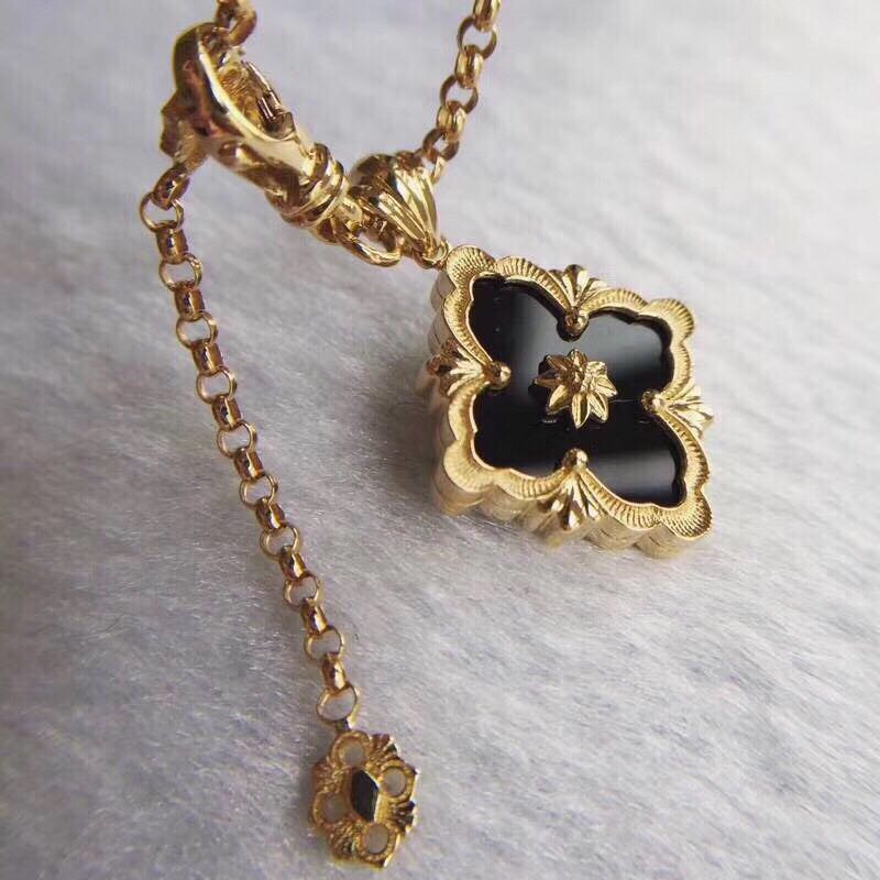 BQLT-QW8789650 European-style four-leaf clover pendant (width 15.5mm)