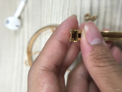 BGLBR856142客版宝盖光金两边按手镯
