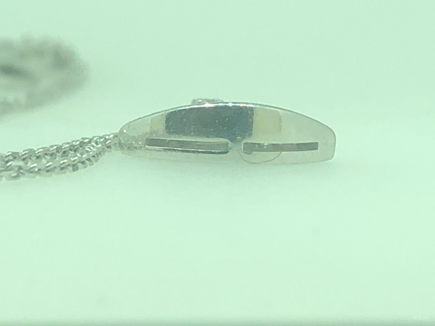 BGL-351051 13.8MM客版满钻单扇形裙子扇子吊坠