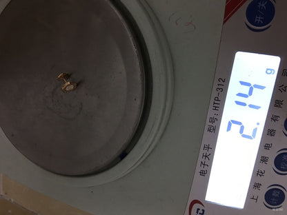 BGL-354731客版圆饼密石圆形满钻耳环