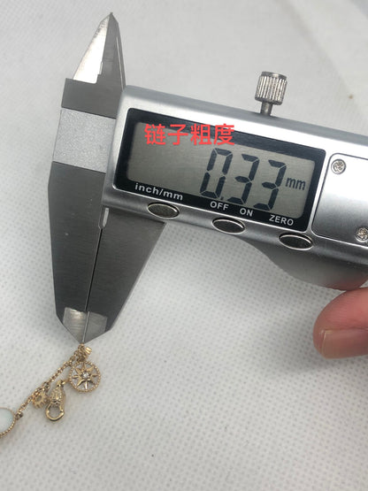 DA-JRDV95128 8mm星星圆盘八茫星客版手链