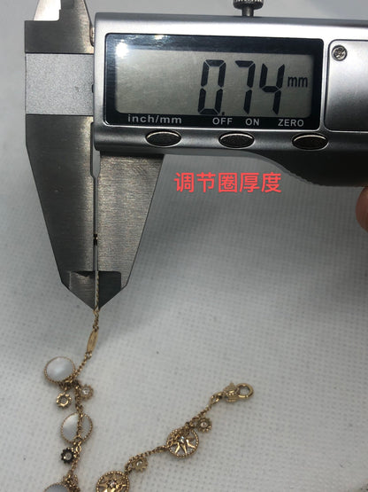 DA-JRDV95128 8mm星星圆盘八茫星客版手链