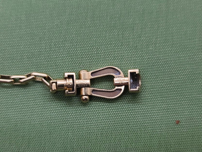 FLD-0B0071-6B1109 medium rope head full of diamond bracelet