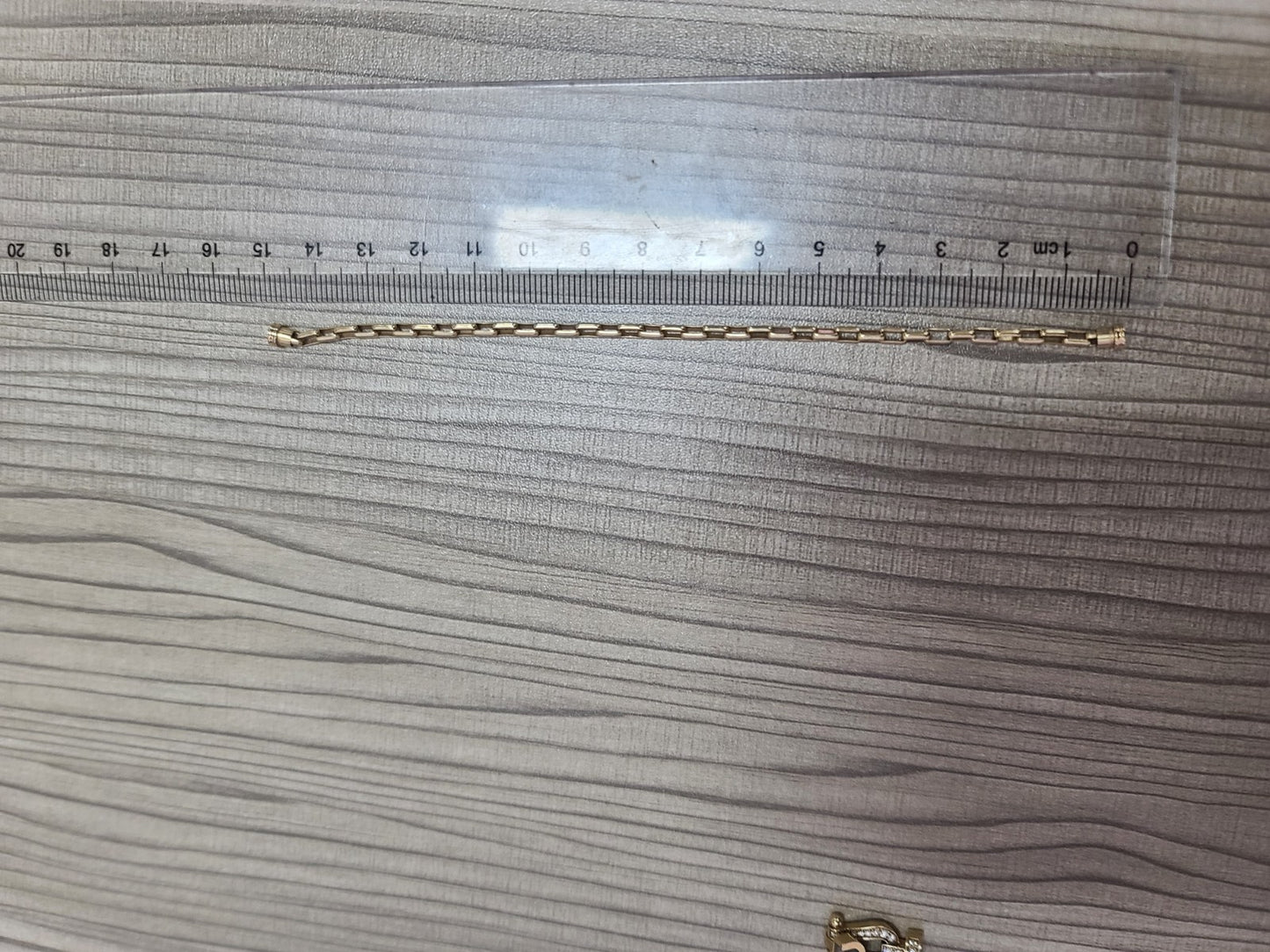 FLD-0B0071-6B1109 medium rope head full of diamond bracelet