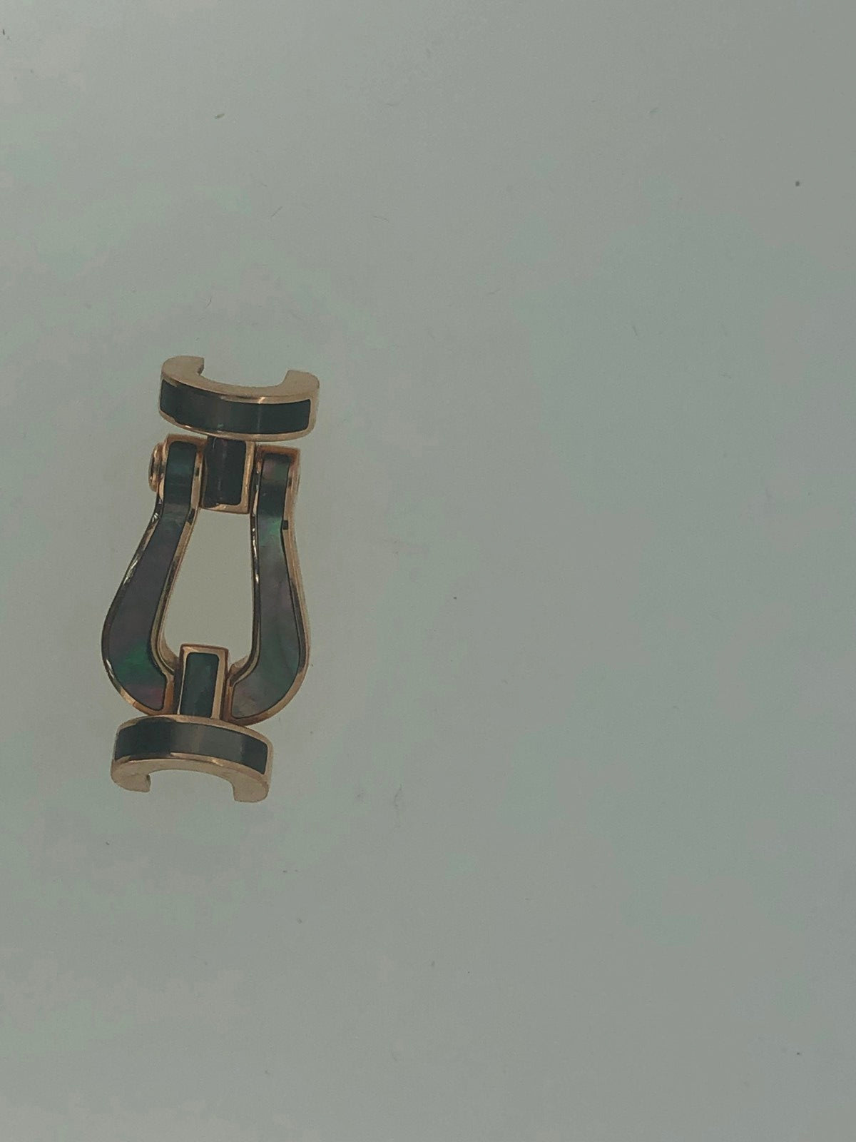 FLD-0B0045-6B0112 Large painted horseshoe bracelet guest version