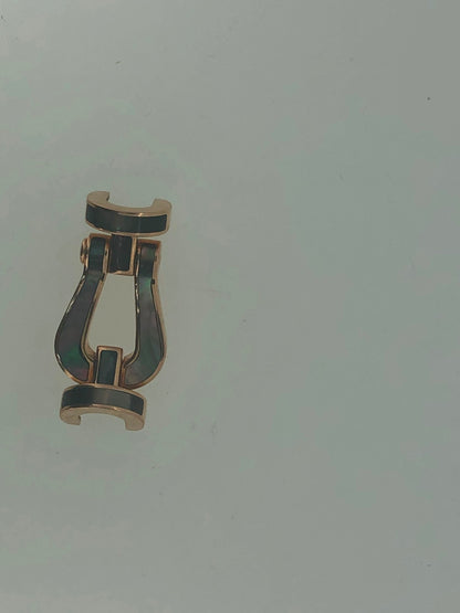 FLD-0B0045-6B0112 Large painted horseshoe bracelet guest version