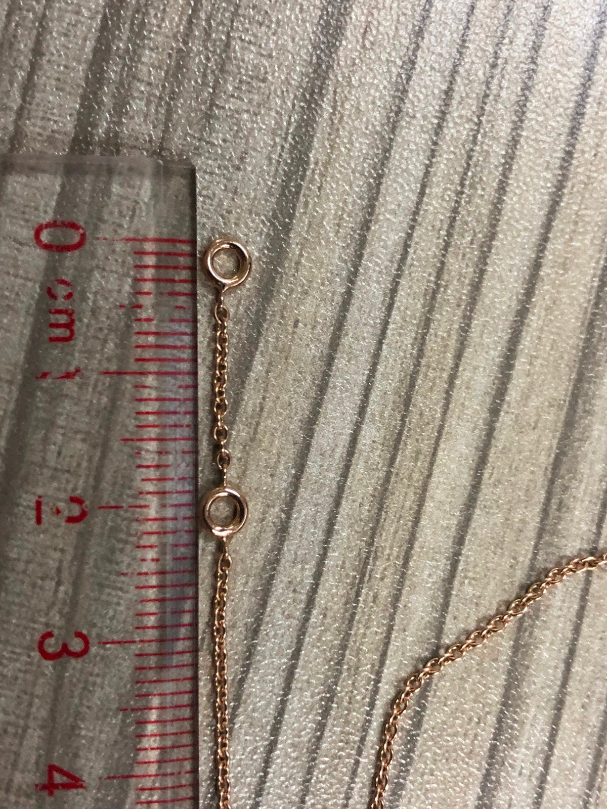 FLD-7B0191 Small diamond horseshoe chain pendant necklace