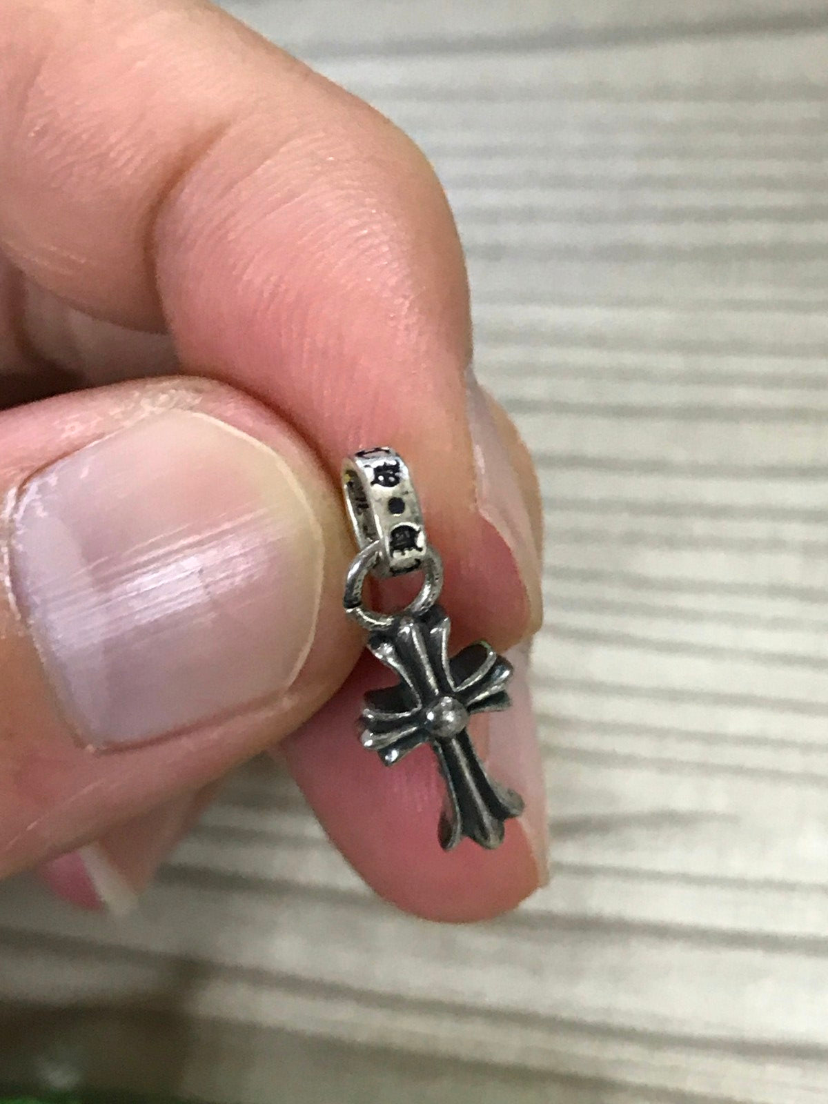KLX-ES59567043 guest version light gold cross earrings