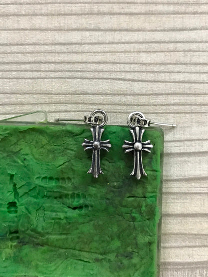 KLX-ES59567043 guest version light gold cross earrings