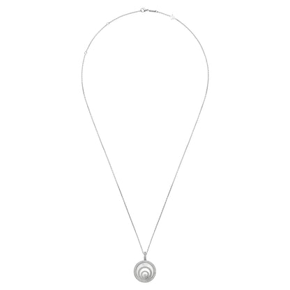 XB-798231-1001 three-circle glass ring middle ring pendant