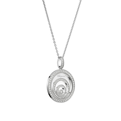 XB-798231-1001 three-circle glass ring middle ring pendant