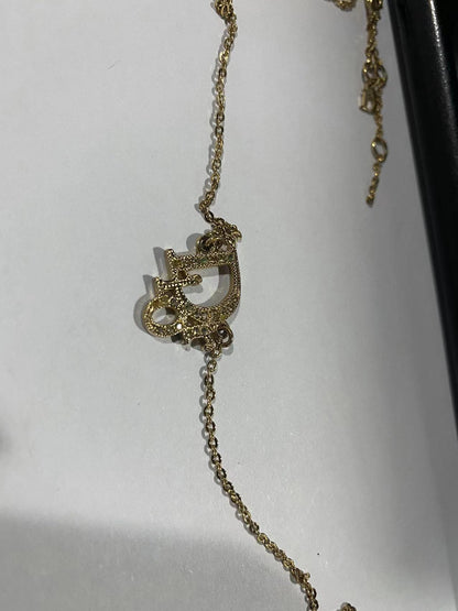 DIOR-D21143客版字母logo栓链吊坠
