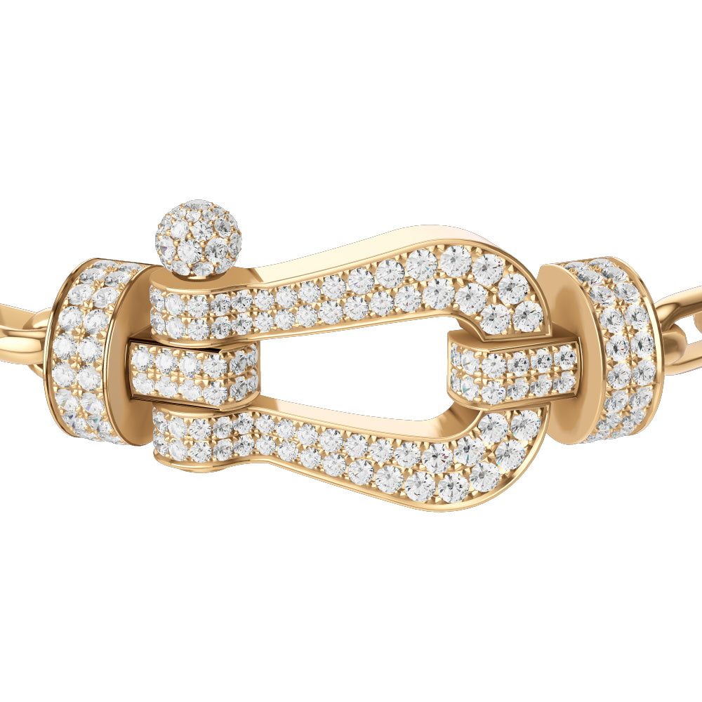 FLD-0J0005-6B1130 extra large horseshoe bracelet