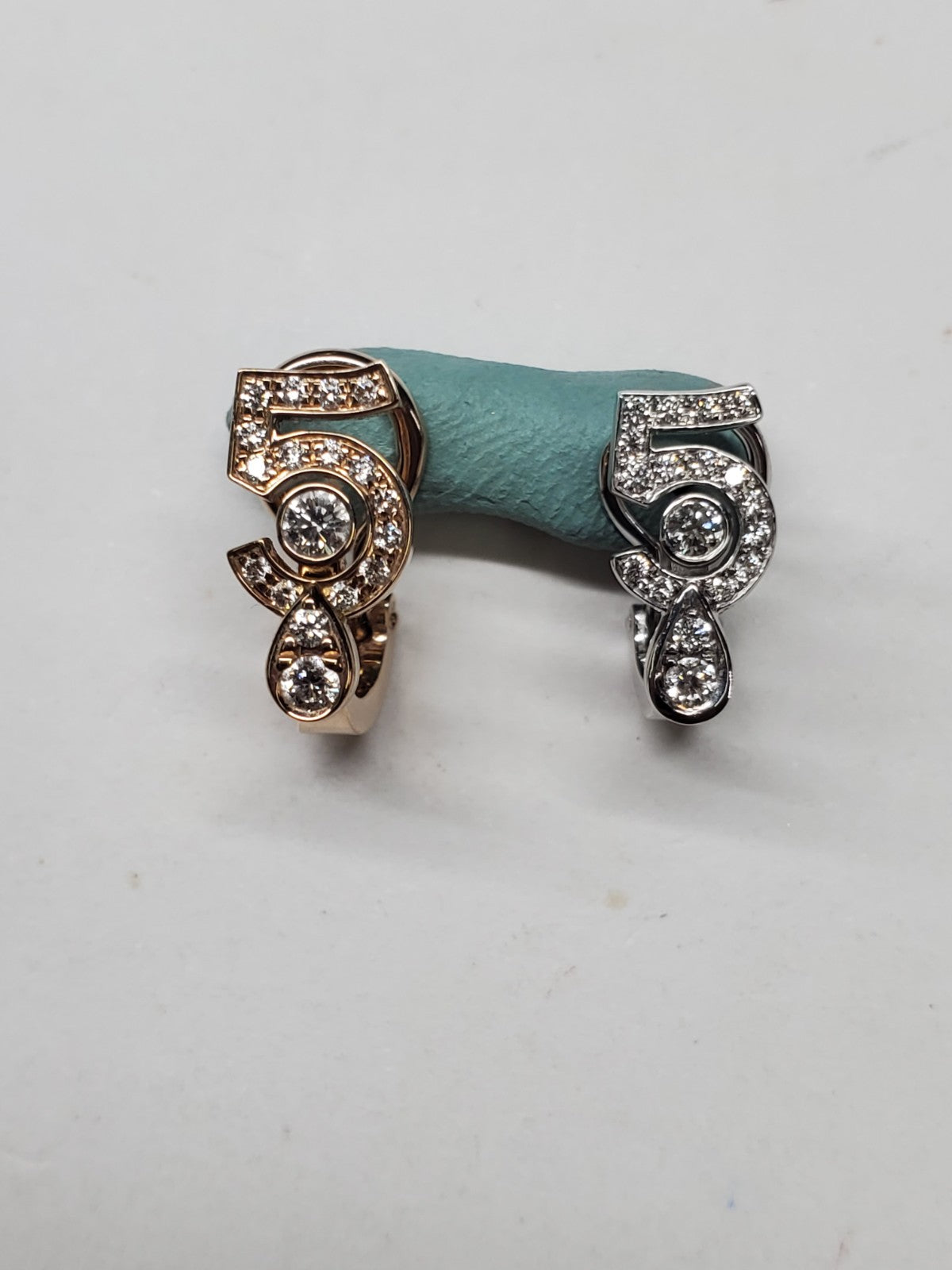 XNE-J12200 single earring 5-word ear clip (guest version)