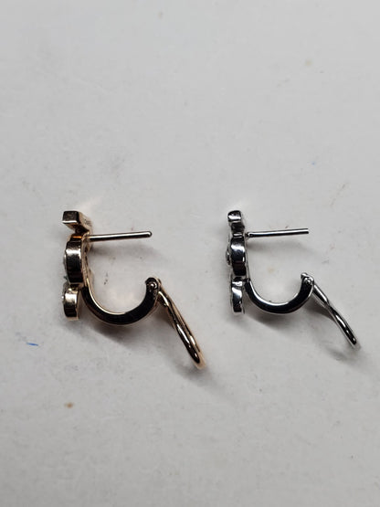 XNE-J12200 single earring 5-word ear clip (guest version)