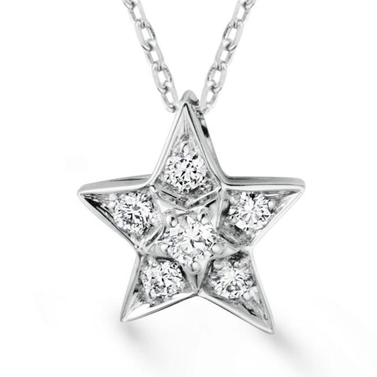 XNE-J2709 small 11.5mm guest version five-pointed star pendant