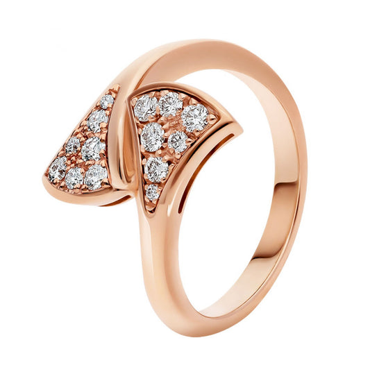 BGL-AN858647 sandwich full diamond small fan ring