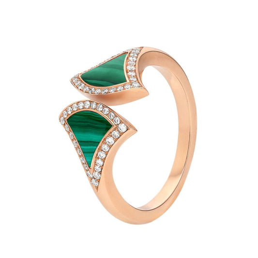 BGL-AN859679 double fan mother-of-pearl open ring