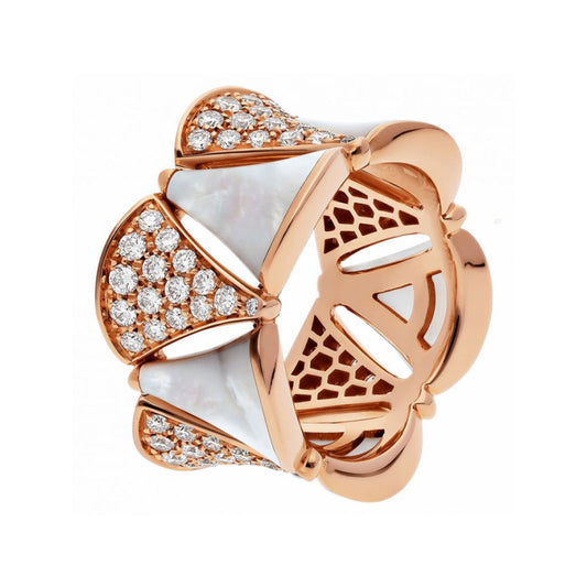 BGL-AN856775 fan-shaped half diamond ring