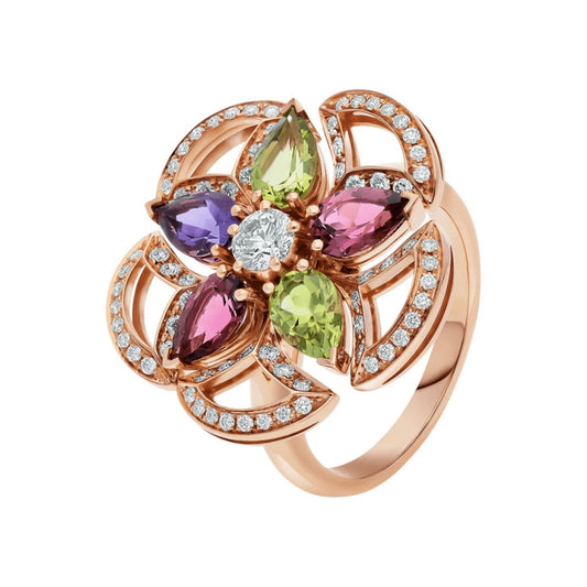 BGL-AN858421 fan-shaped five-flower fan ring