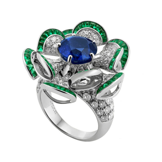 BGL-260505 fan-shaped windmill flower ring