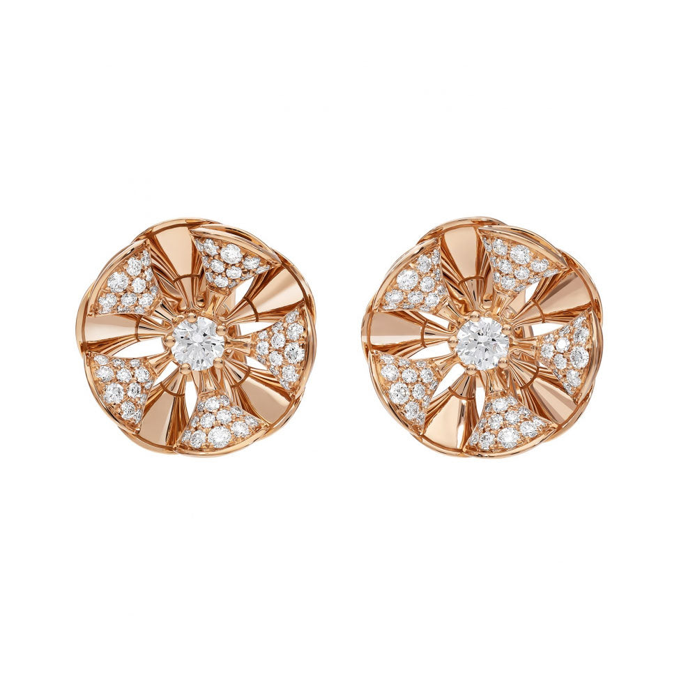 BGL-350784 fan-shaped windmill ear clip fan skirt earrings