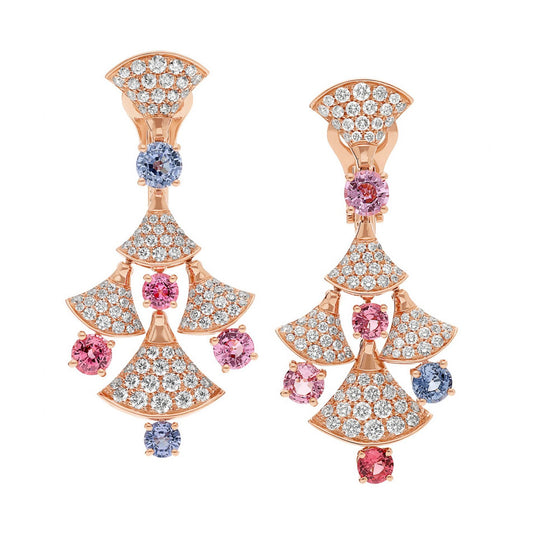 BGL-357943 diamond fan earrings