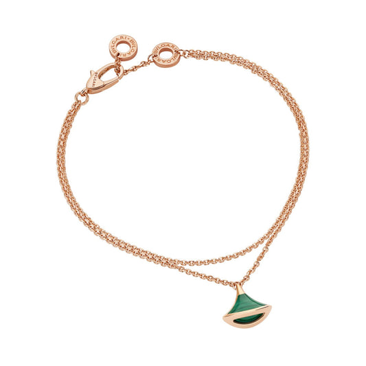 BGL-BR859108 scalloped skirt fan white mother-of-pearl bracelet