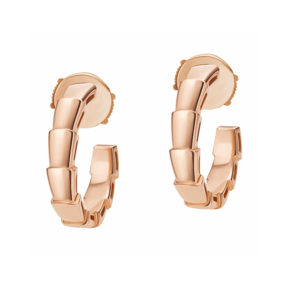 BGL-OR858570-356174 snake body light gold earrings