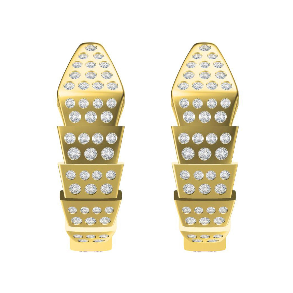 BGL-OR782375 snake earrings