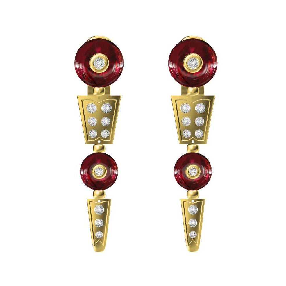 BGL-OR750585 Snake Festival Earrings