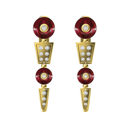 BGL-OR750585 Snake Festival Earrings
