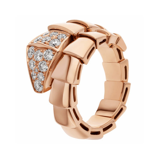 BGL-AN855318 snake head diamond guest version ring
