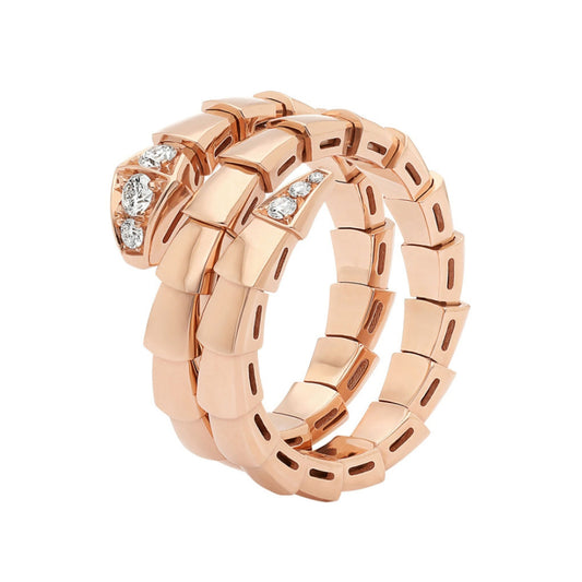 BGL-AN858824 activity two circles head and tail diamond small version snake ring
