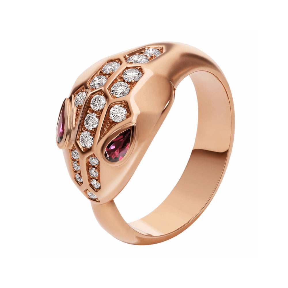 BGL-AN857719 flat big head snake ring