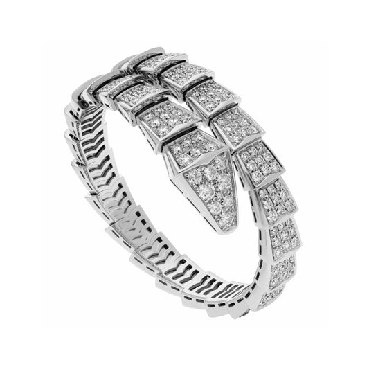 BGL-BR855231 snake full diamond ring bracelet