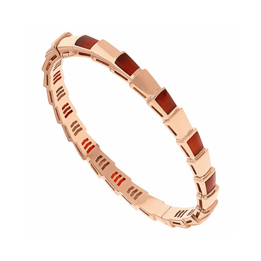 BGL-BR858338 straight half agate snake body bracelet