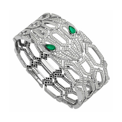 BGL-BR857667 snake honeycomb diamond bracelet