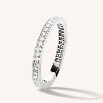 VCARO1WO00 full diamond ring