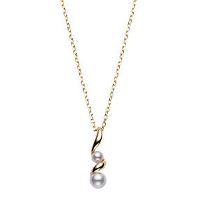 YMB-PP-1542k (Pearl 4.75mm) Twisted Wire Pendant