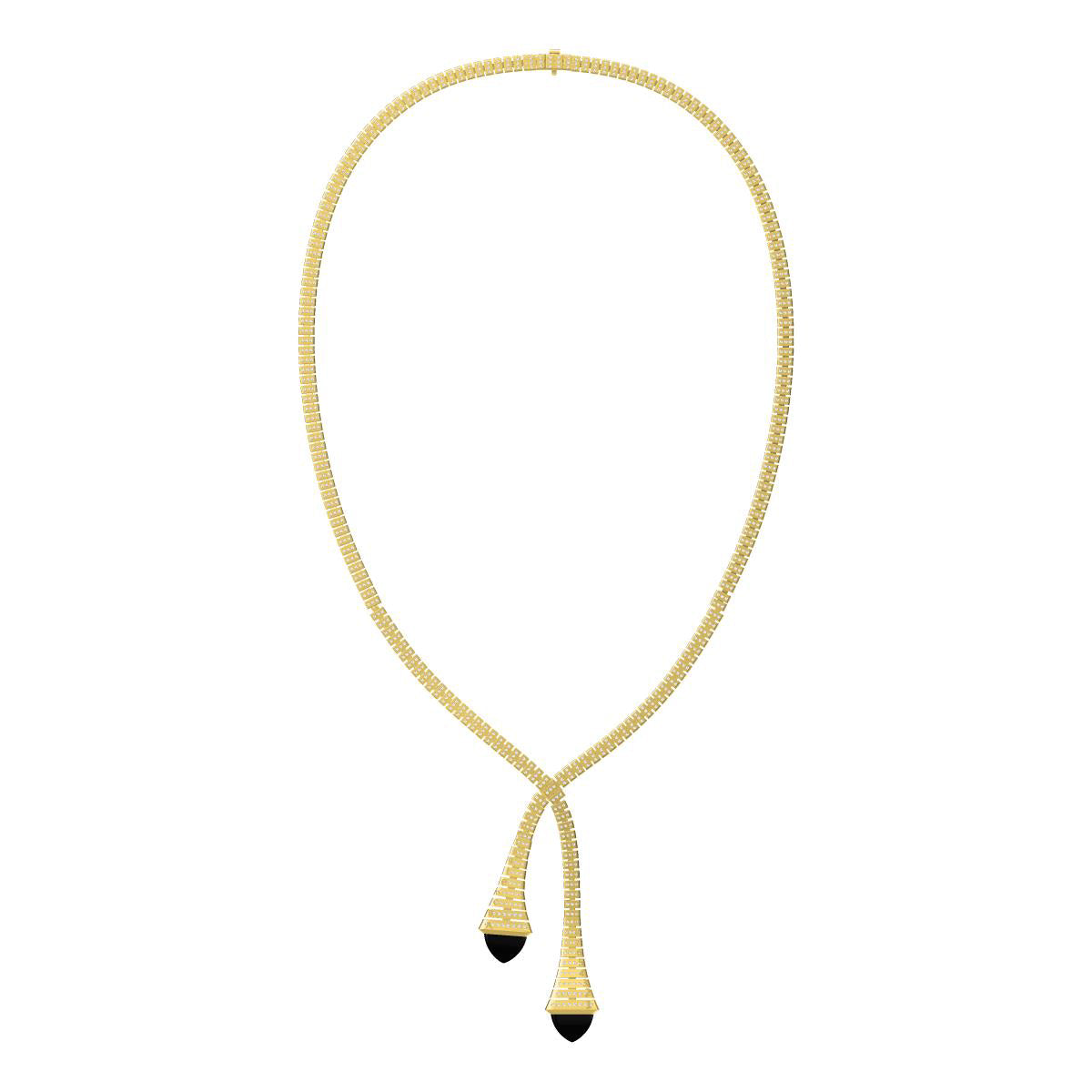 MARLI-Agate agate necklace full of diamonds
