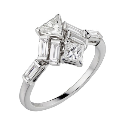 KDY-N4752700 high shoulder ladder ring