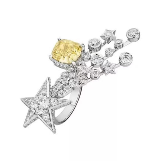 XNE-J31189 Meteor Star Beads Ring