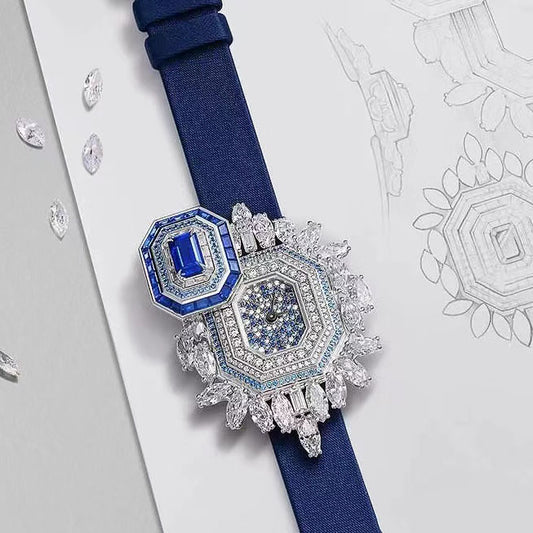 HW watch, pendant, brooch and bracelet (excluding bracelet and main stone 6.2x4.85mm)