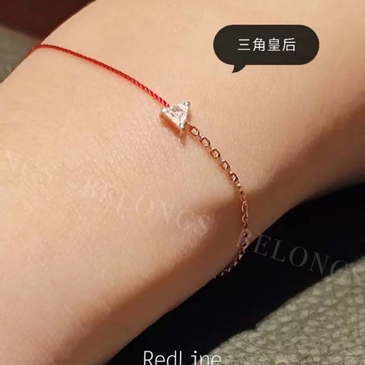 HS diamond triangle bracelet 3.5mm