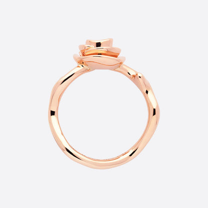 DIOR-JRCO95003 10mm小号官网版花戒指0.03CT
