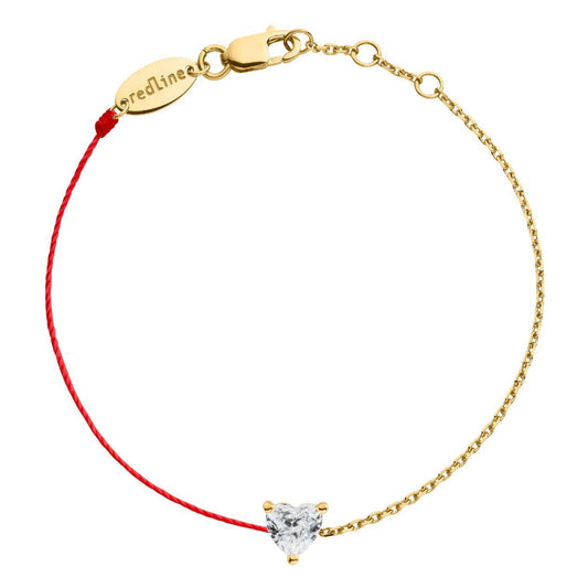 HS-1863683 Heart-shaped diamond bracelet (3.9 x 3.4mm)