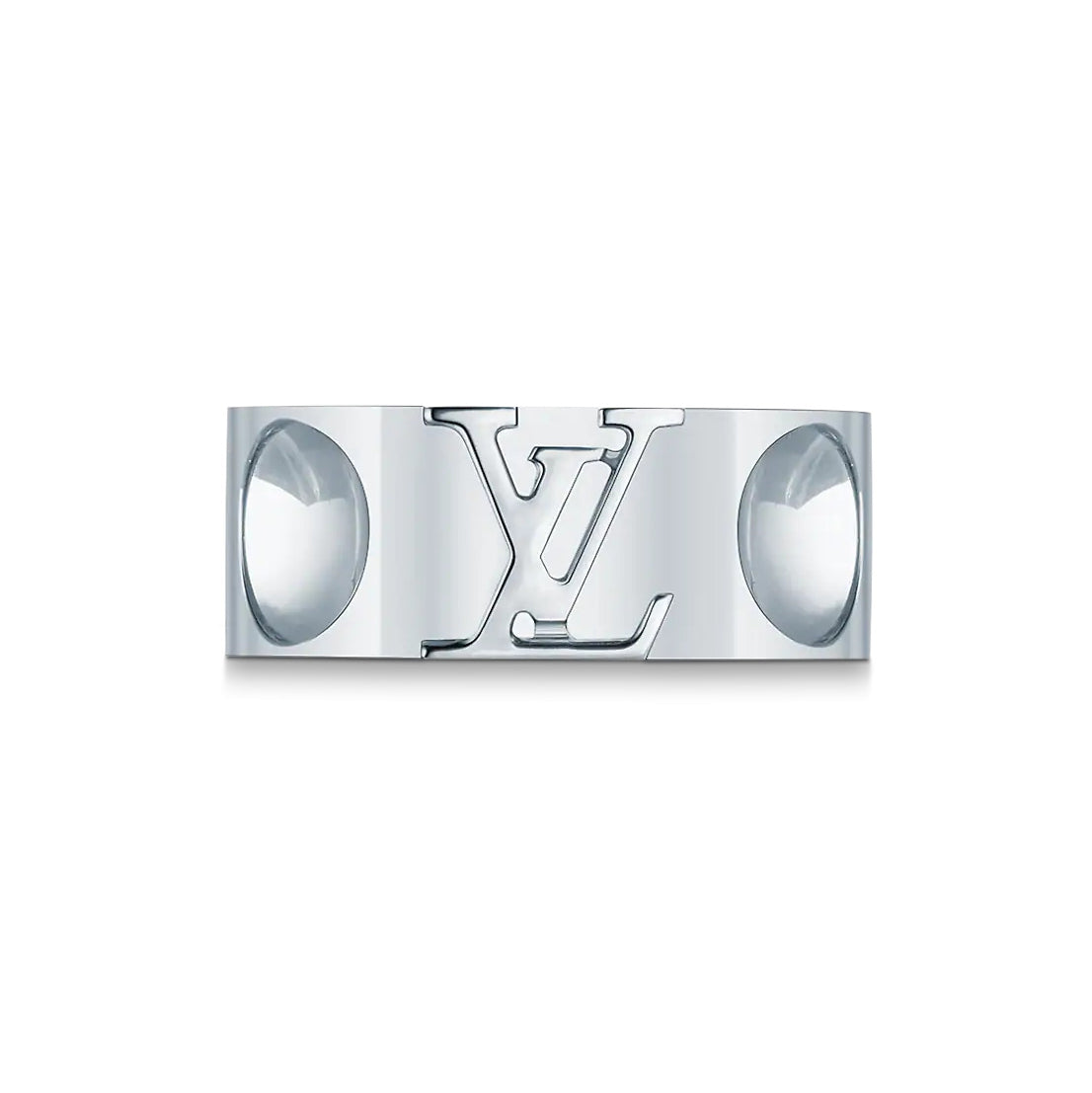 LV-Q9R85H宽8mm光金LOGOLV戒指