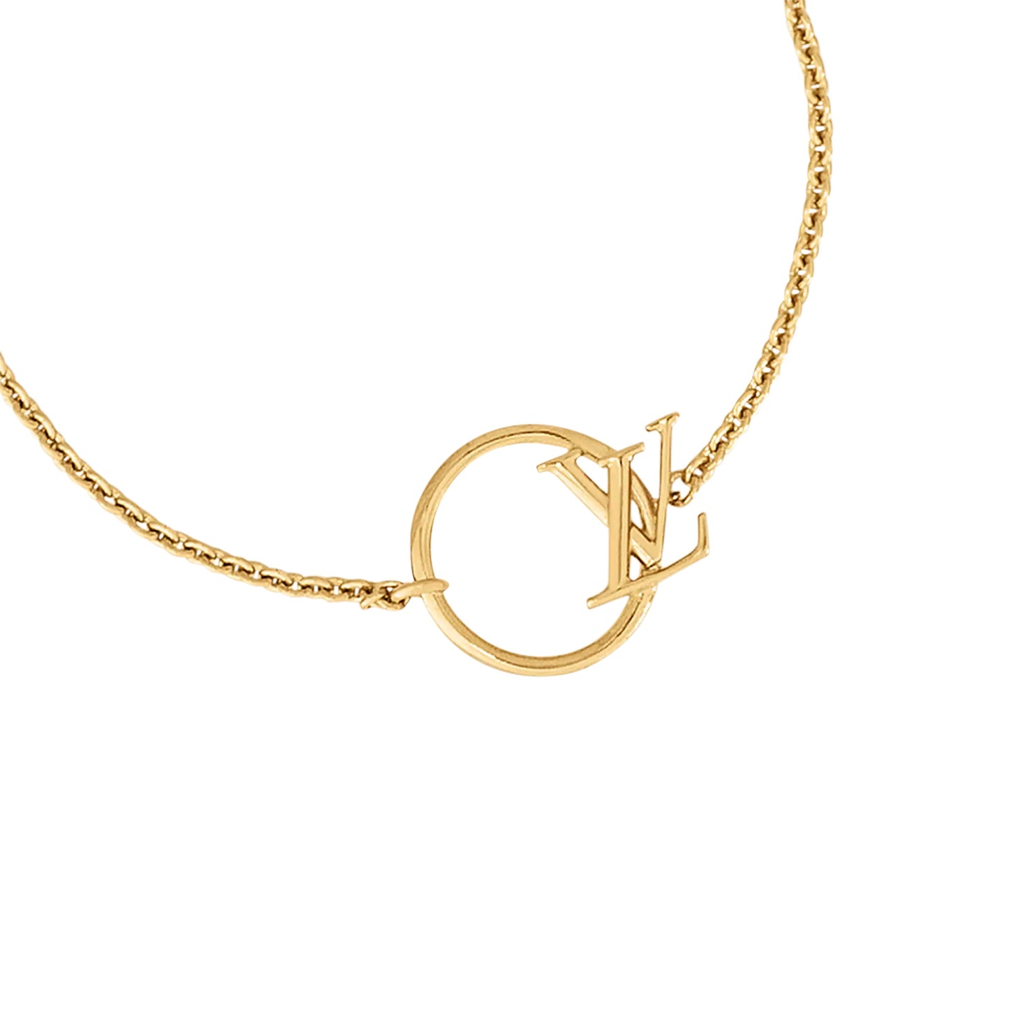 LV-M00761 Circle Letter LV Bracelet