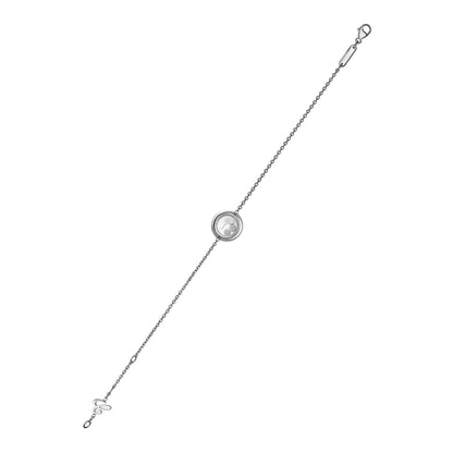 XB-85A018-1201 glass bracelet full of diamonds